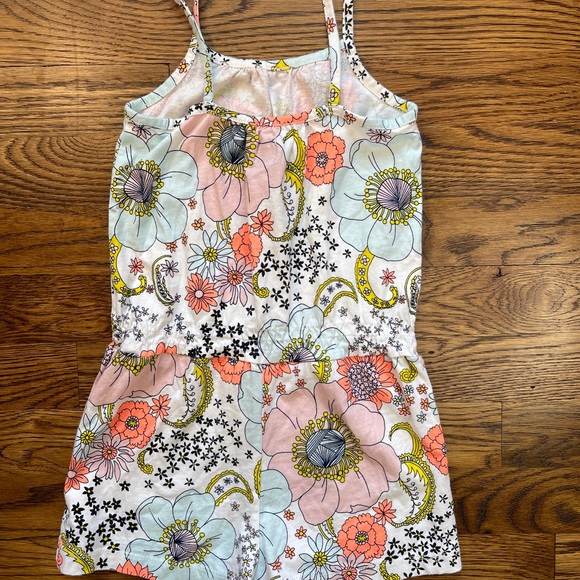 Baby Gap Girls Floral One Piece Spring to Fall Romper Size 3 - Picture 7 of 9